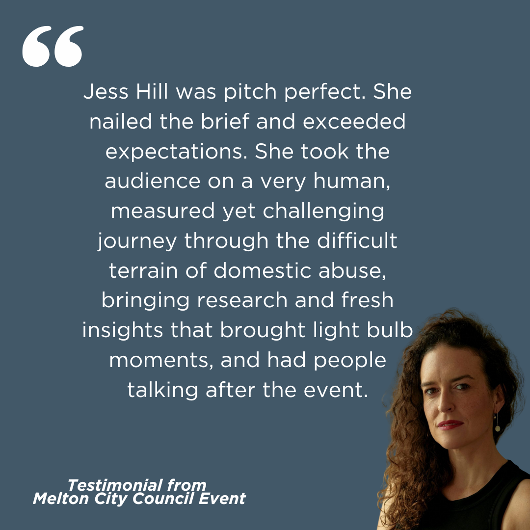 Jess Hill testimonial Jess Hill testimonial